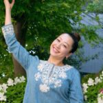 松村弘美様(上級者向けヨーガ集中講座受講) 松村弘美様(上級者向けヨーガ集中講座受講)