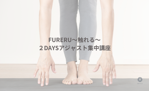 FURERU〜触れる〜2DAYSアジャスト集中講座 FURERU〜触れる〜2DAYSアジャスト集中講座